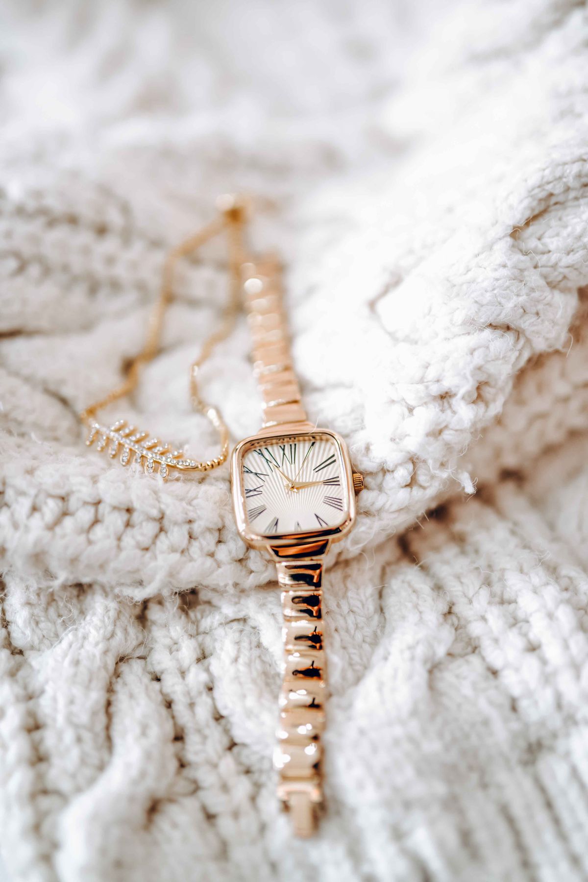 Aurelia Gold Bracelet Watch
