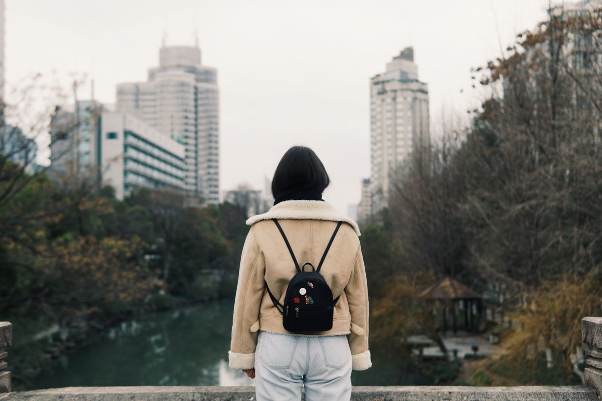 Ivory Mini Backpack