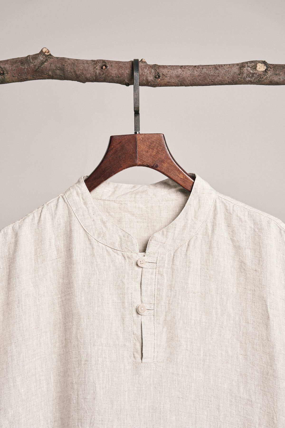 Linen Short-Sleeve Shirt
